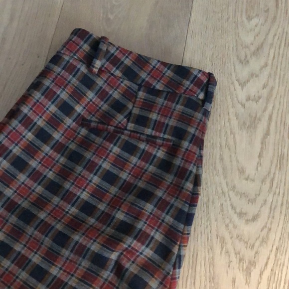 Straight leg plaid pants - Picture 6 of 8